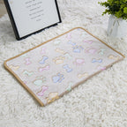 Cross-border pet blanket mat cat and dog flannel blanket autumn and winter warm blanket pet sleeping mat wholesale