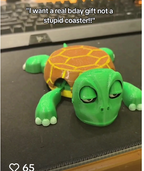 Sea Turtle Coaster Set - Decorative Table Protection