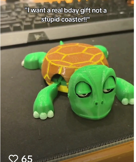 Sea Turtle Coaster Set - Decorative Table Protection
