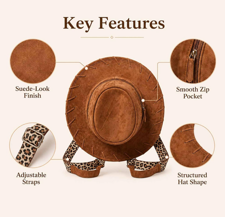 Hat Shape Backpack