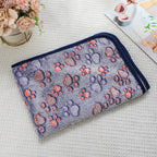 Cross-border pet blanket mat cat and dog flannel blanket autumn and winter warm blanket pet sleeping mat wholesale