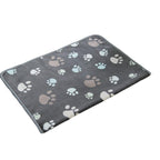 Cross-border pet blanket mat cat and dog flannel blanket autumn and winter warm blanket pet sleeping mat wholesale