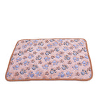 Cross-border pet blanket mat cat and dog flannel blanket autumn and winter warm blanket pet sleeping mat wholesale