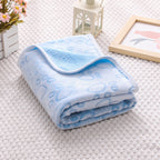 Cross-border pet blanket mat cat and dog flannel blanket autumn and winter warm blanket pet sleeping mat wholesale
