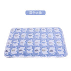 Cross-border pet blanket mat cat and dog flannel blanket autumn and winter warm blanket pet sleeping mat wholesale