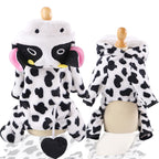 Cross-Border Pet Dog Clothes, Cat Autumn and Winter Four-Legged Cotton Coat, Cartoon Transformation Clothing, Cat Clothing, Dog Clothing Supplies