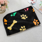 Cross-border pet blanket mat cat and dog flannel blanket autumn and winter warm blanket pet sleeping mat wholesale